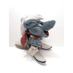 Texadillo Texas 1981 Official Commemorative Mascot  13" Sitting Rare Collectible